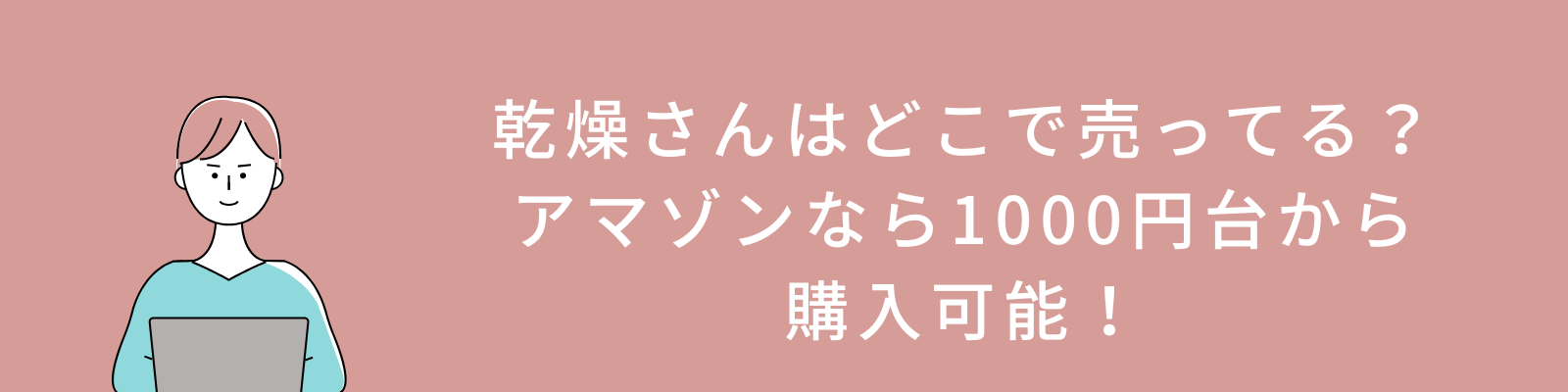 乾燥さんはどこで売ってる？アマゾンなら1000円台から購入可能！