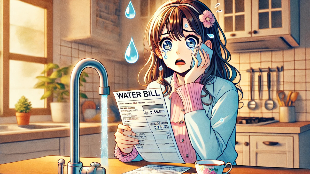 水道料金が上がってびっくりする