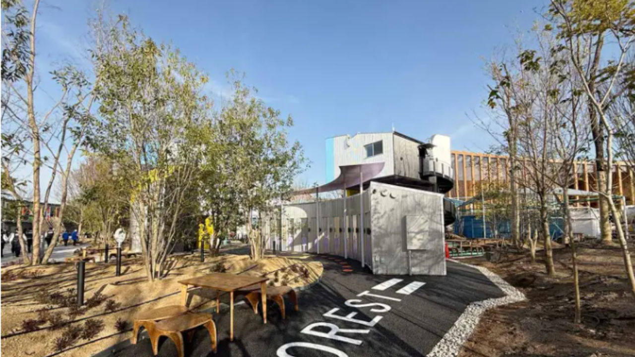 大阪万博　休憩場