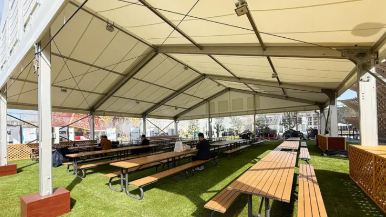 大阪万博　休憩場