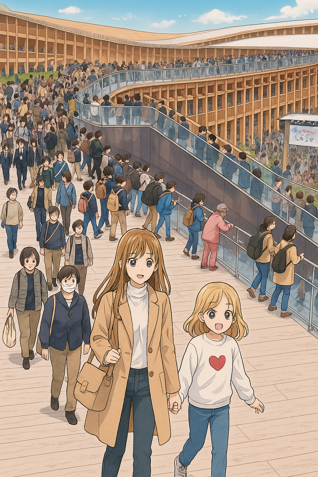 大阪万博　来場者