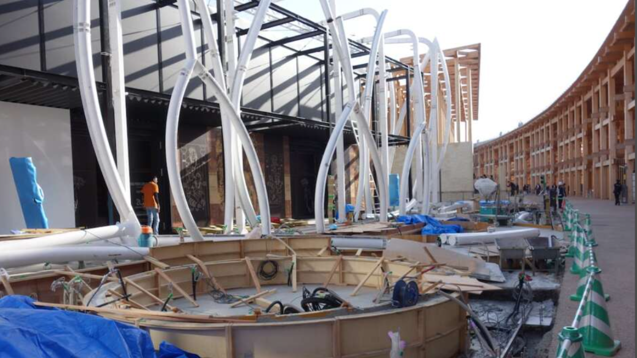 大阪万博未完成インド館