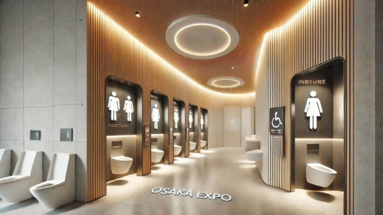 大阪万博 トイレ共有