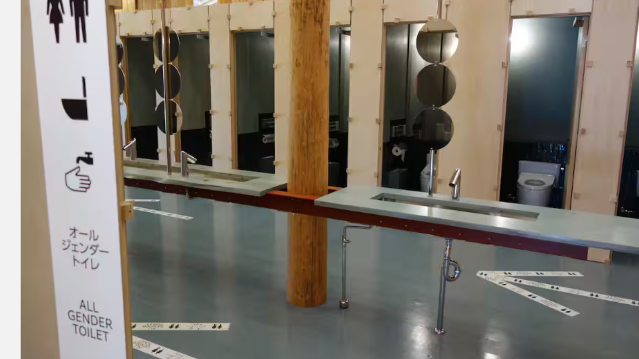 大阪万博 トイレ共有