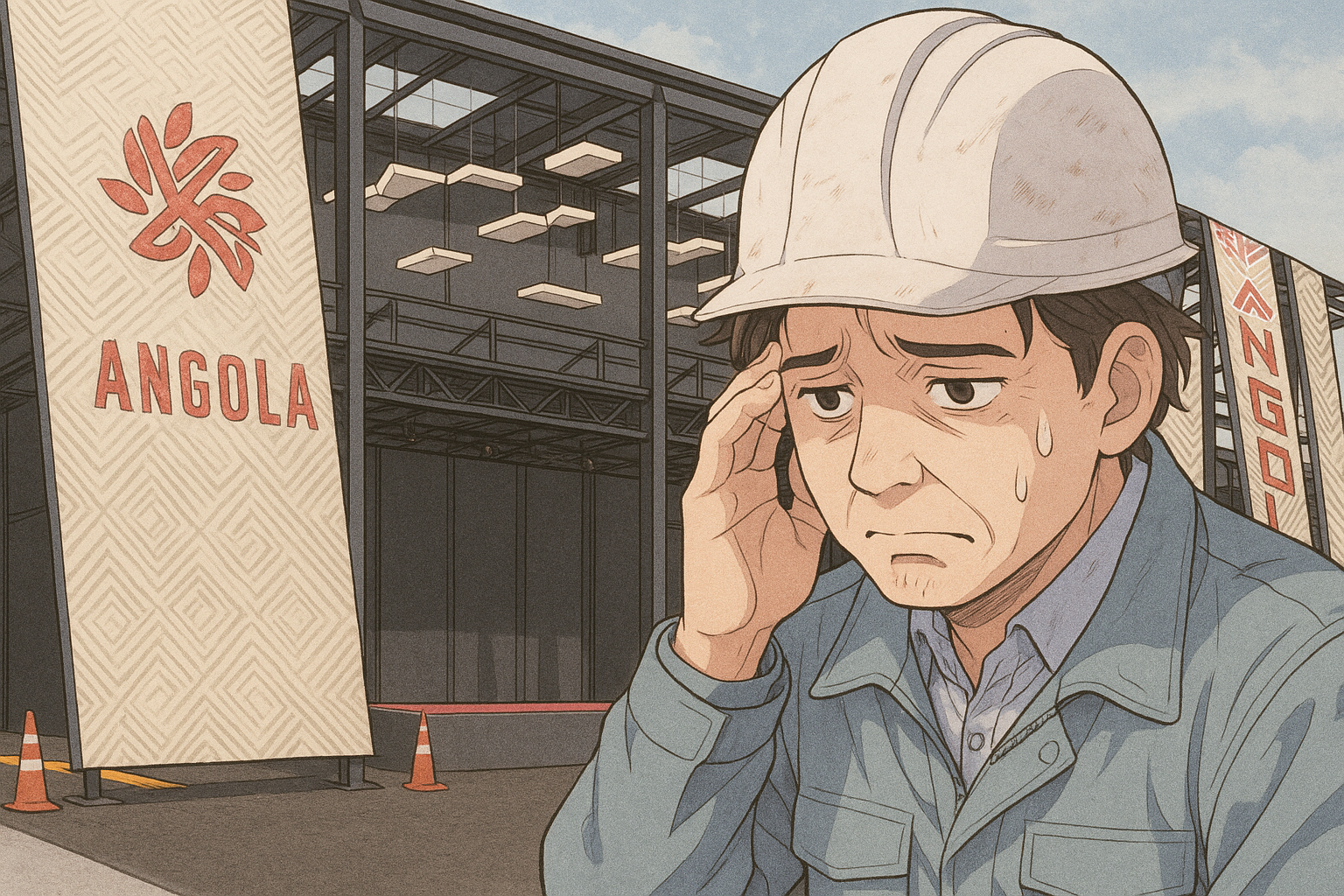 工事業者のイラスト