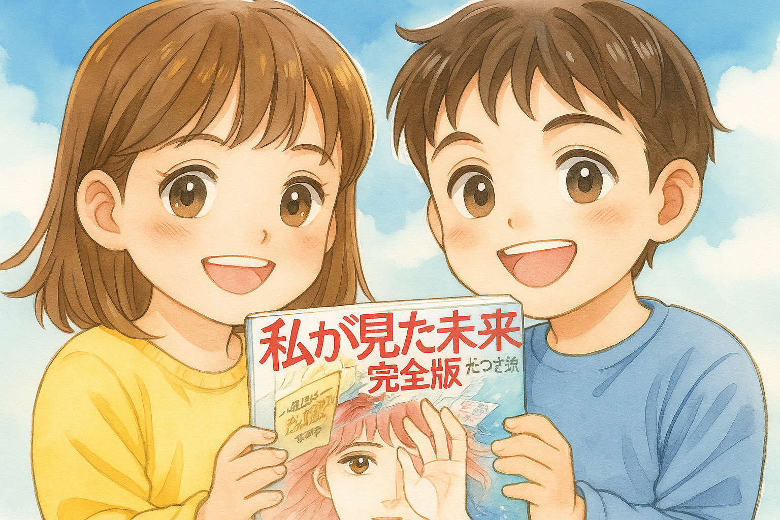 本を持つ子供たち