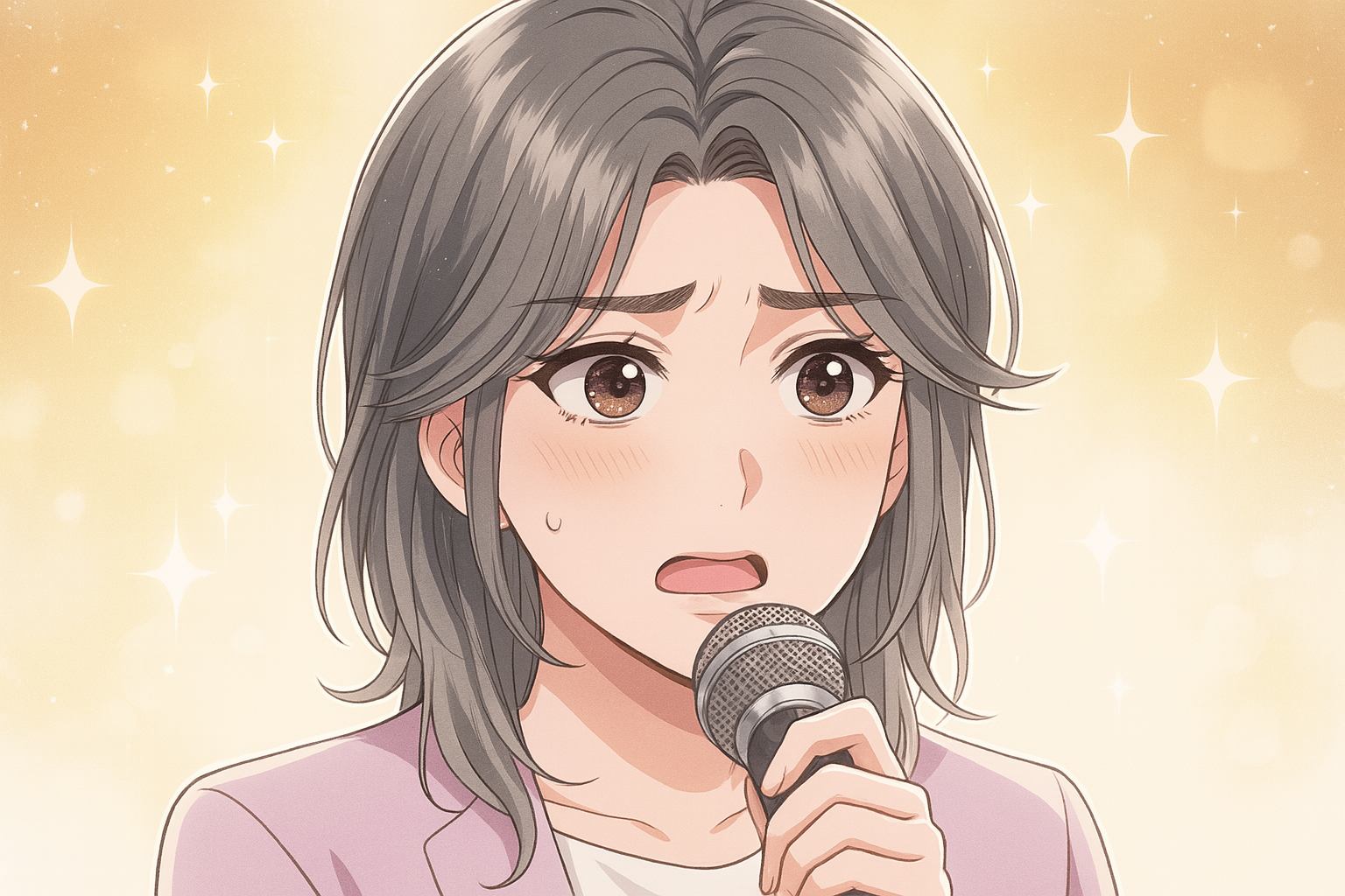 女性の記者会見