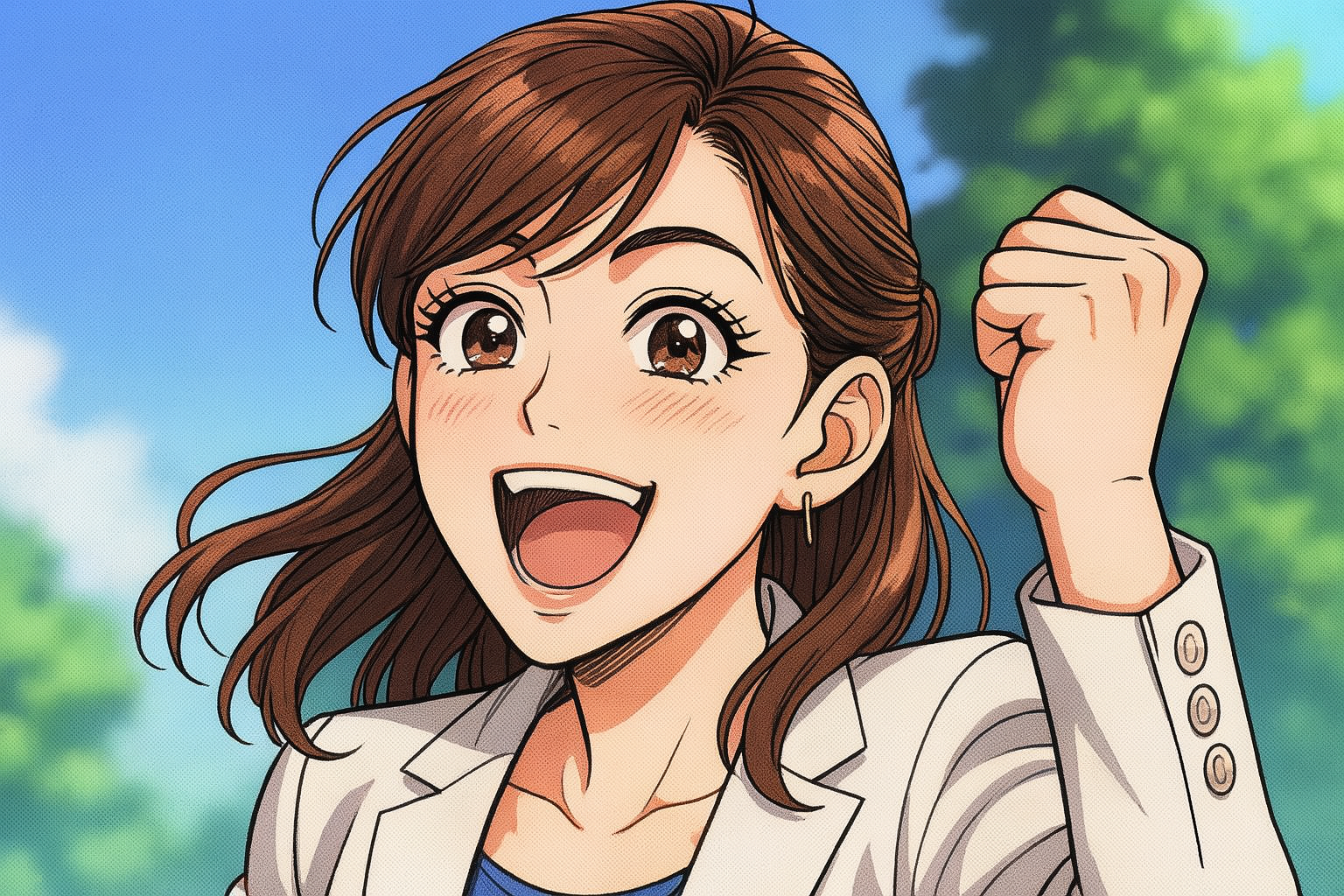 女性のイラスト