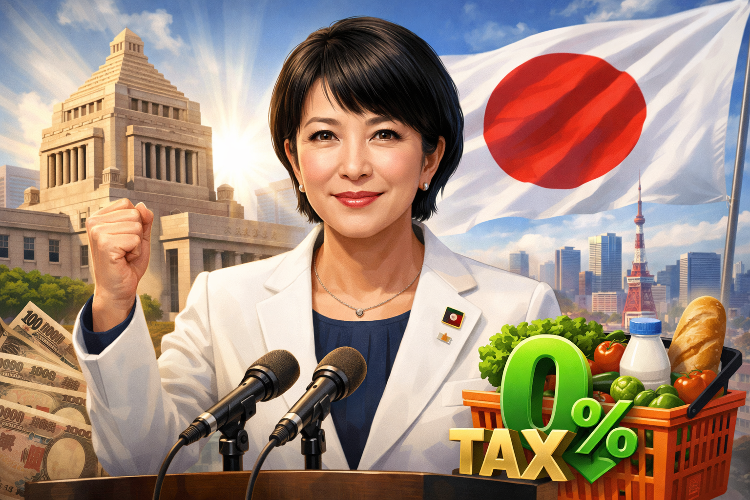 高市総理風の画像