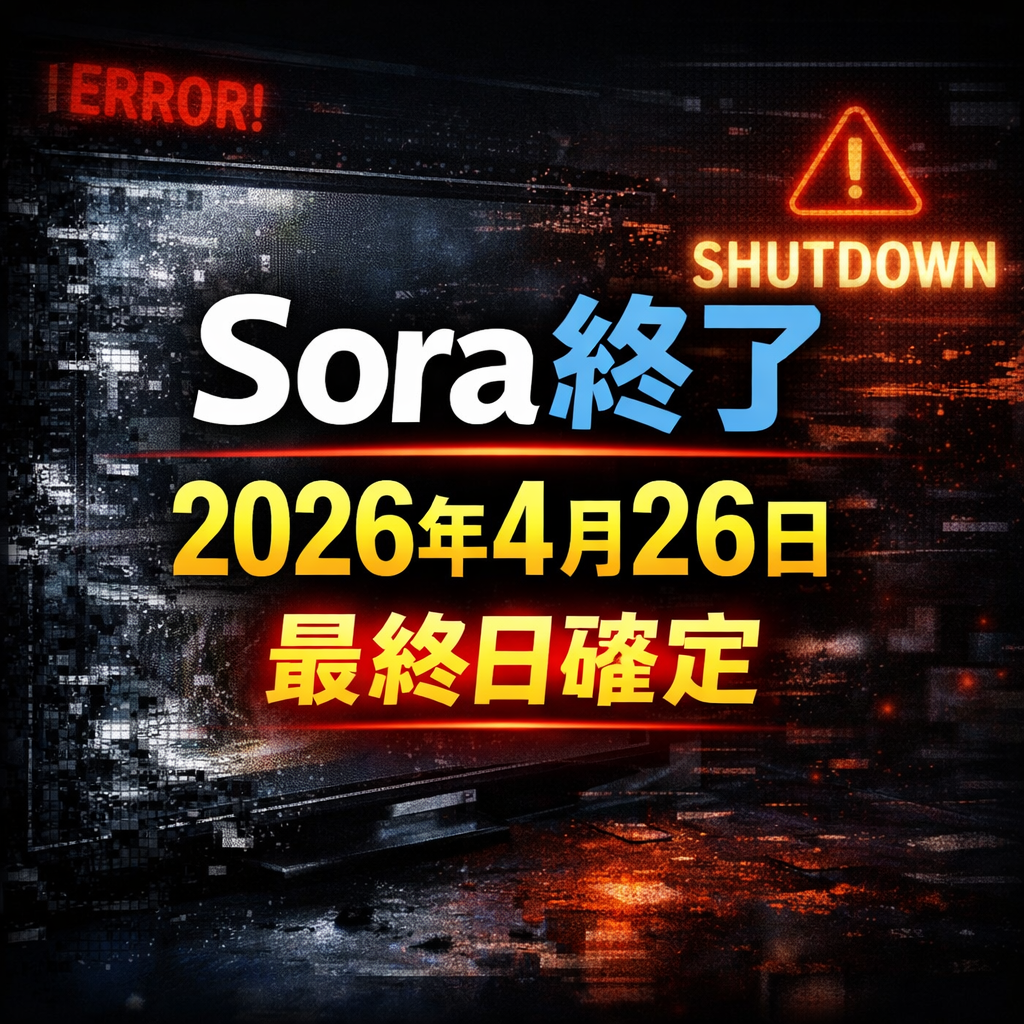 sora2終了日決定