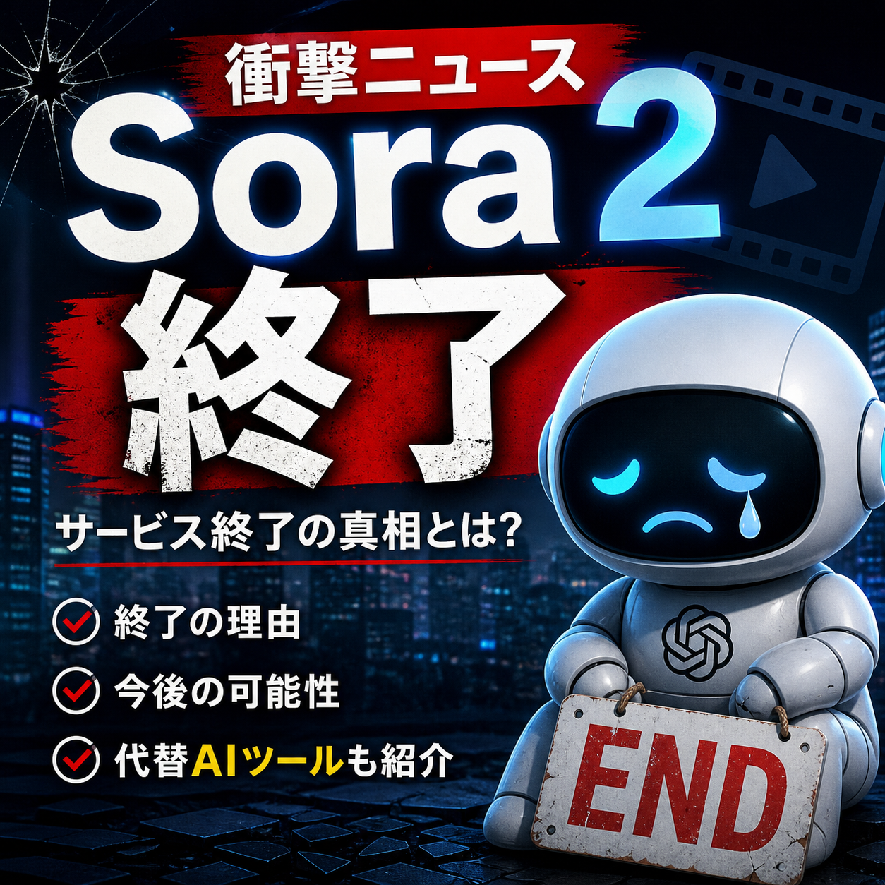sora終了の画像