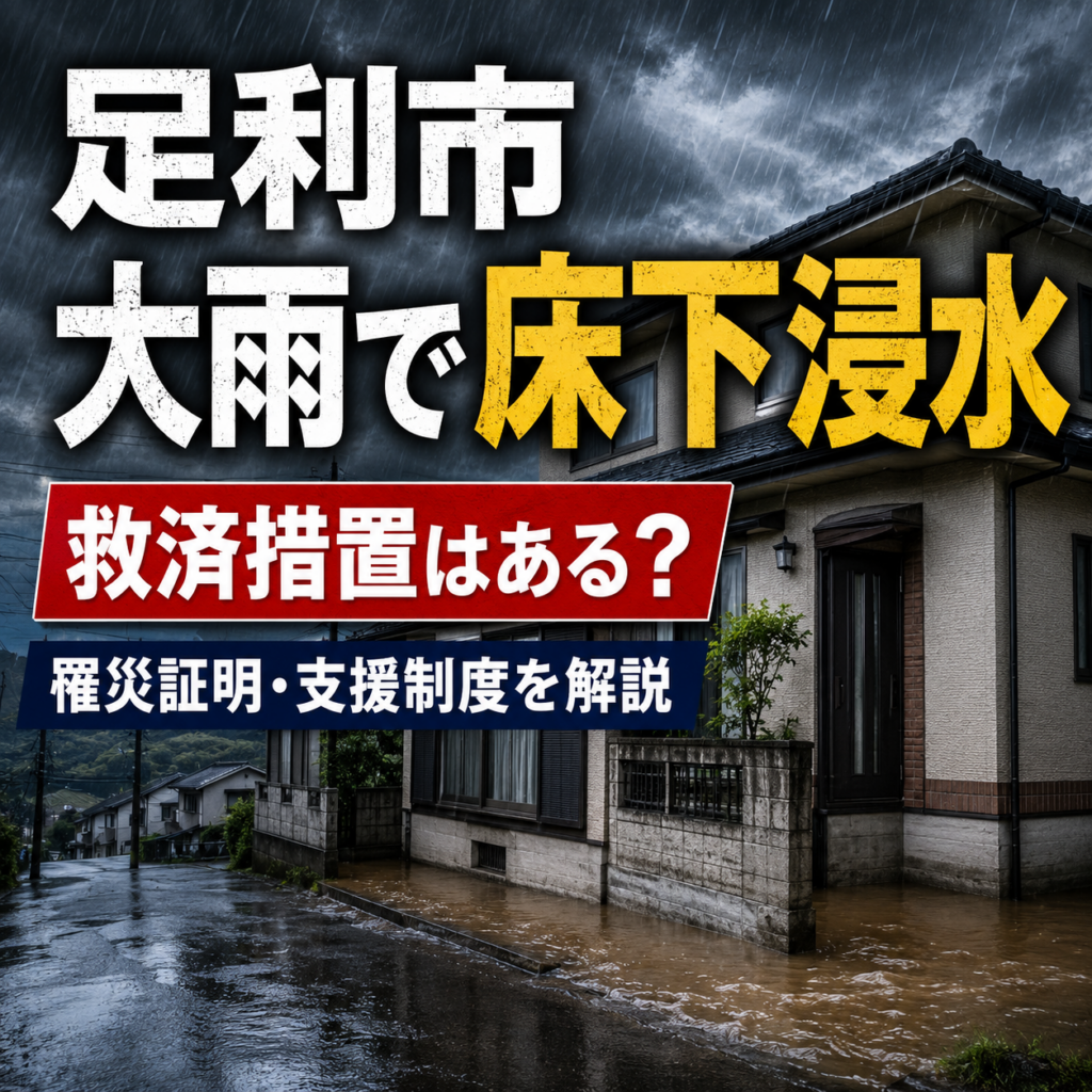 足利市の水害