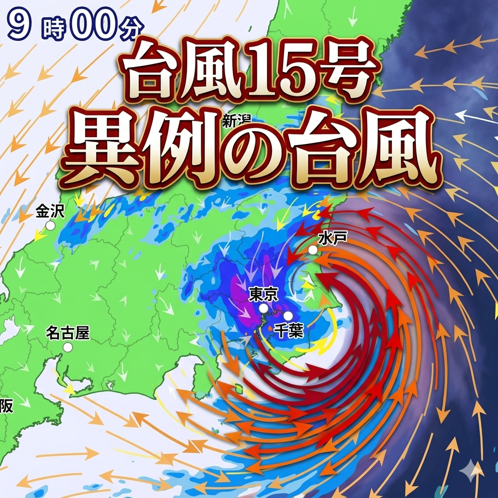 台風15号