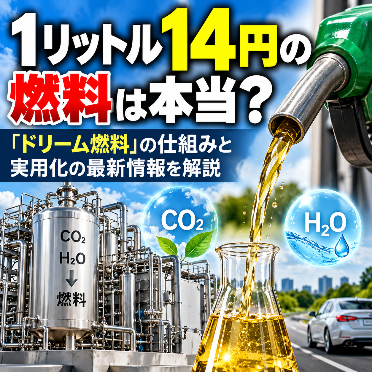 1リットル14円の燃料