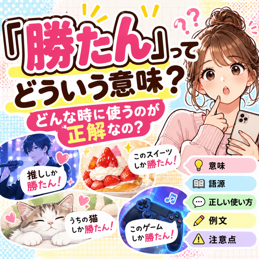 勝たんのイラスト